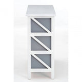 Oakstone 6 Grey Drawers Unit