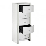 Calista Curved Tall Boy Drawers