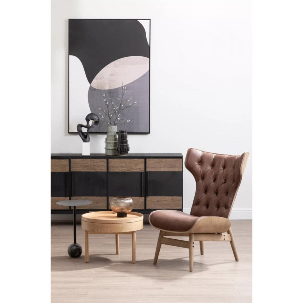 Meridian Revolving Top Side Table