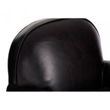 Cambridge Black Leather Classic Armchair