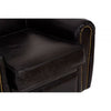 Cambridge Black Leather Classic Armchair