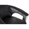 Cambridge Black Leather Sofa Chair