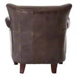 Cambridge Dark Grey Scroll Armchair