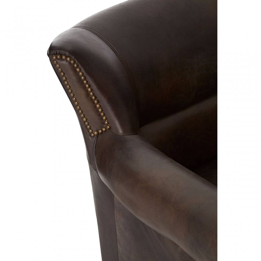 Cambridge Dark Grey Scroll Armchair