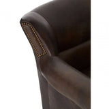 Cambridge Dark Grey Scroll Armchair