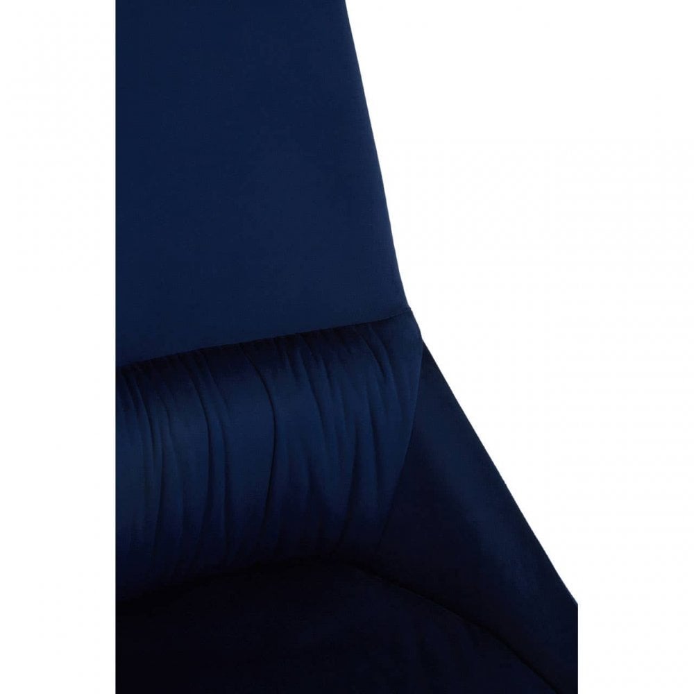 Valencia Midnight Velvet Dinner Chair