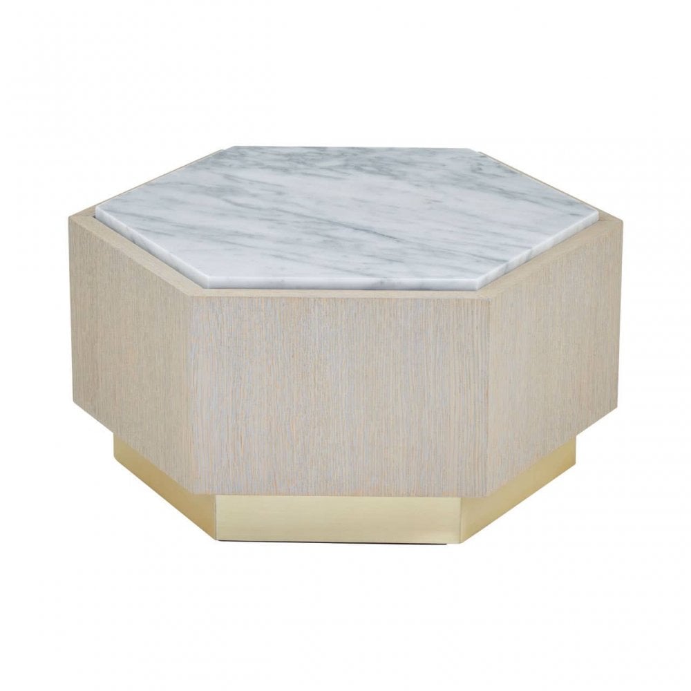 Alpine Small White Side Table
