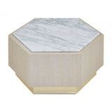 Alpine Small White Side Table