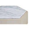 Alpine Small White Side Table