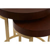 Alpine Walnut Wood Nesting Tables
