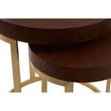 Alpine Walnut Wood Nesting Tables