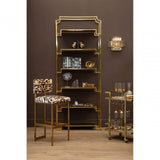 Luna Gold Finish Drinks Trolley
