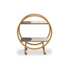 Vero Brass Finished 2 Tier Unit