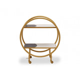 Vero Brass Finished 2 Tier Unit