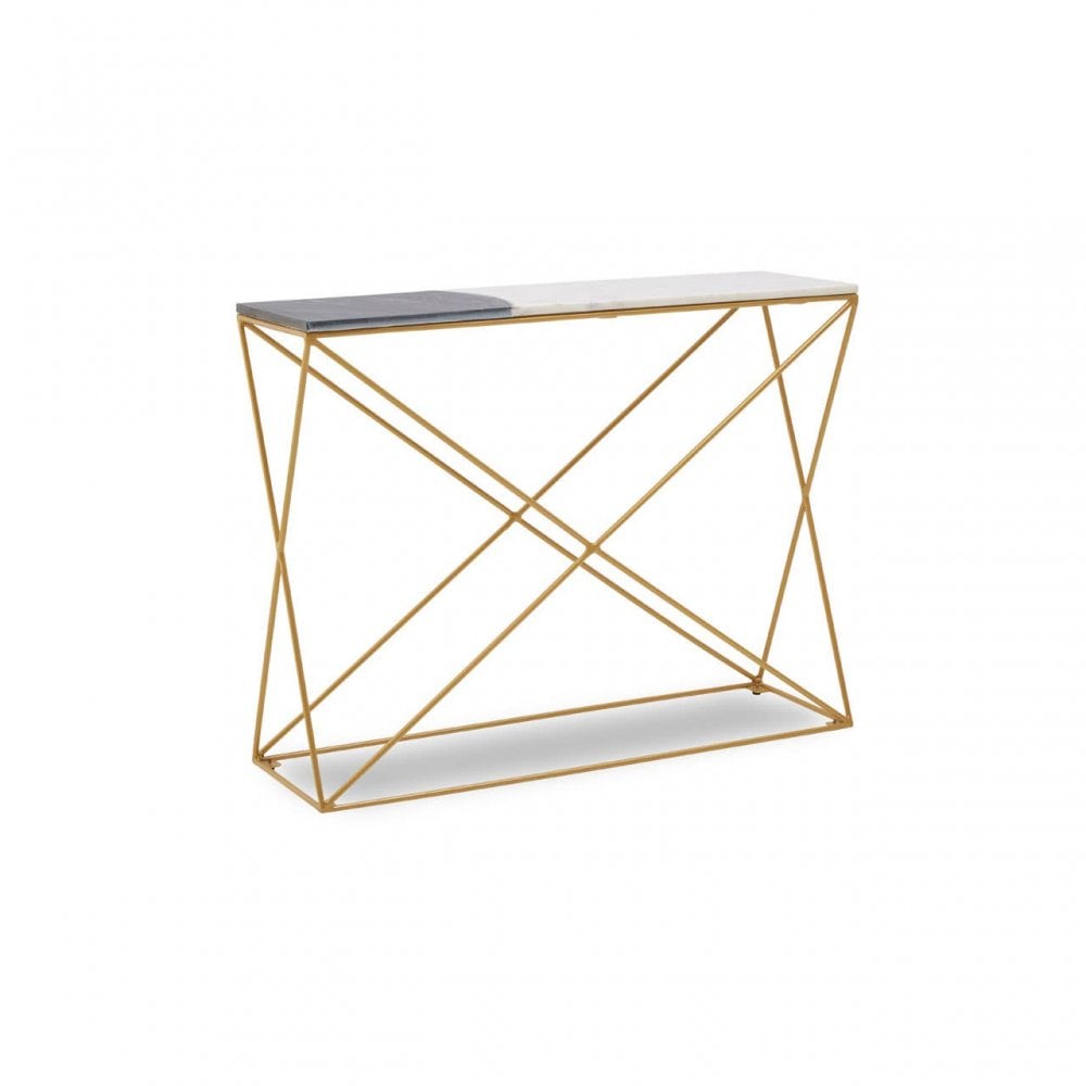Vero Brass Finished Console
