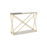 Vero Brass Finished Console