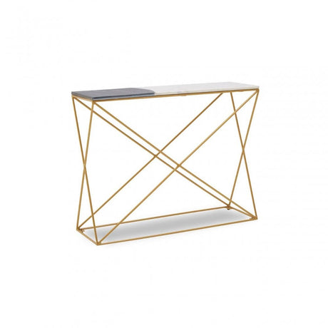 Vero Brass Finished Console