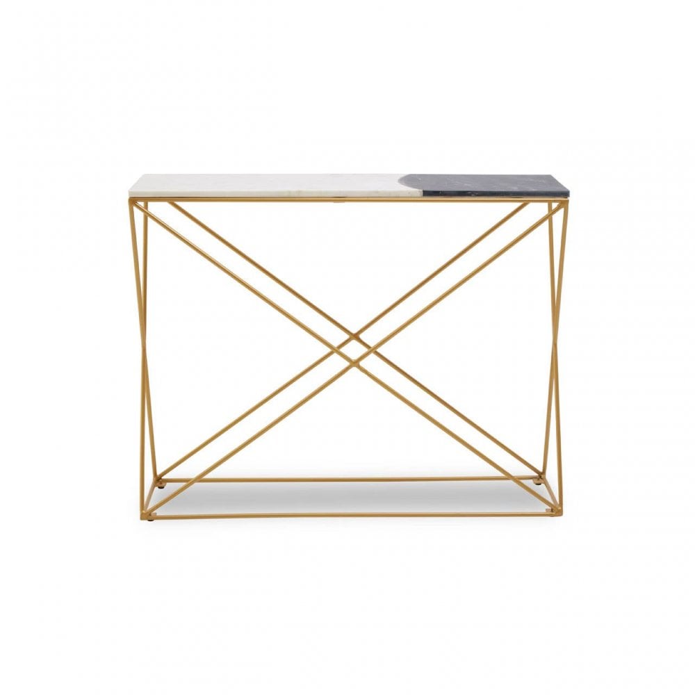 Vero Brass Finished Console