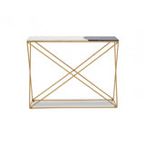 Vero Brass Finished Console