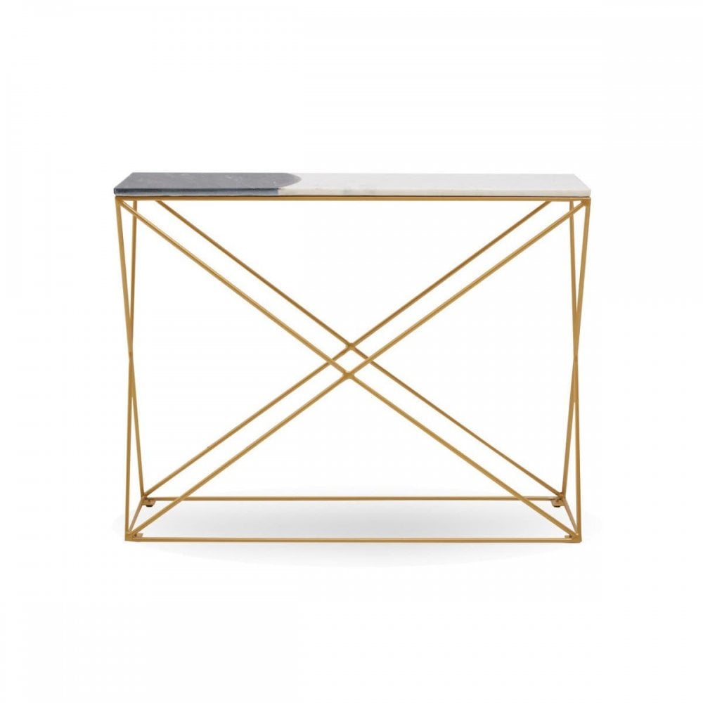 Vero Brass Finished Console