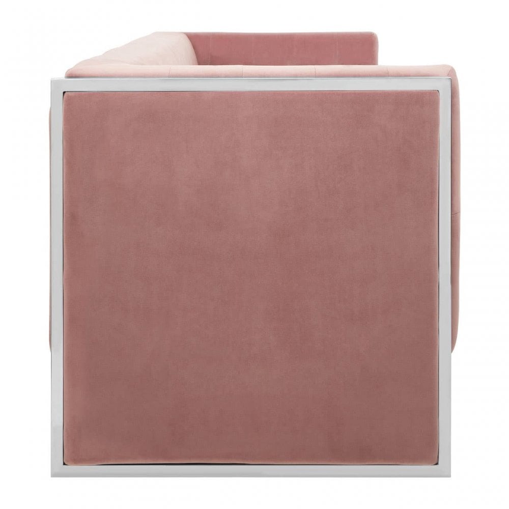 Vero 3 Seat Velvet Sofa