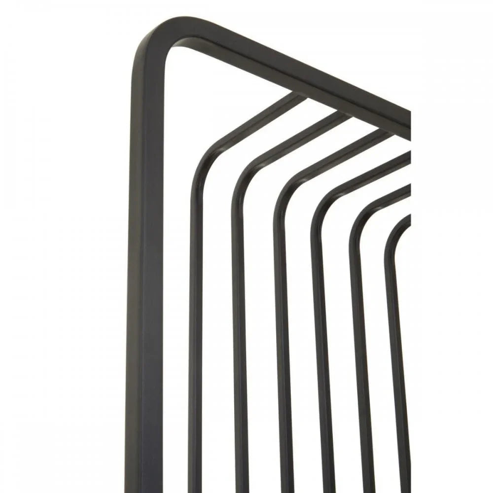 Vero Five Tier Black Shelf Unit