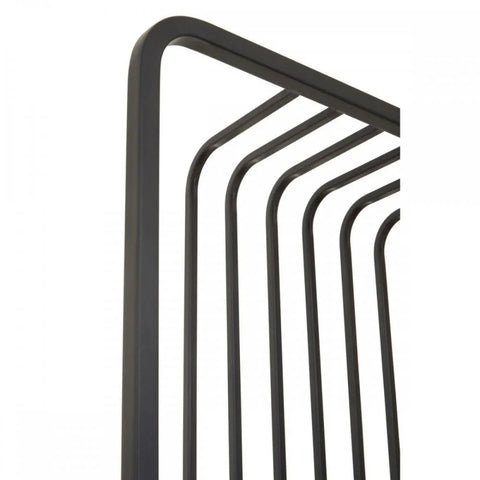 Vero Five Tier Black Shelf Unit