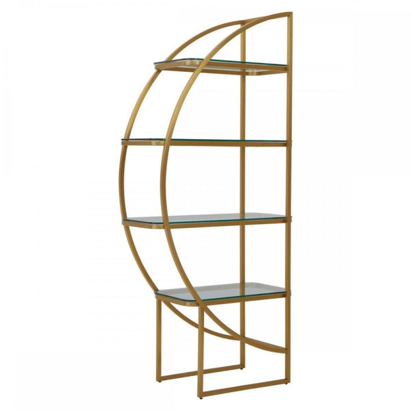 Vero Left Half Moon Shelf Unit