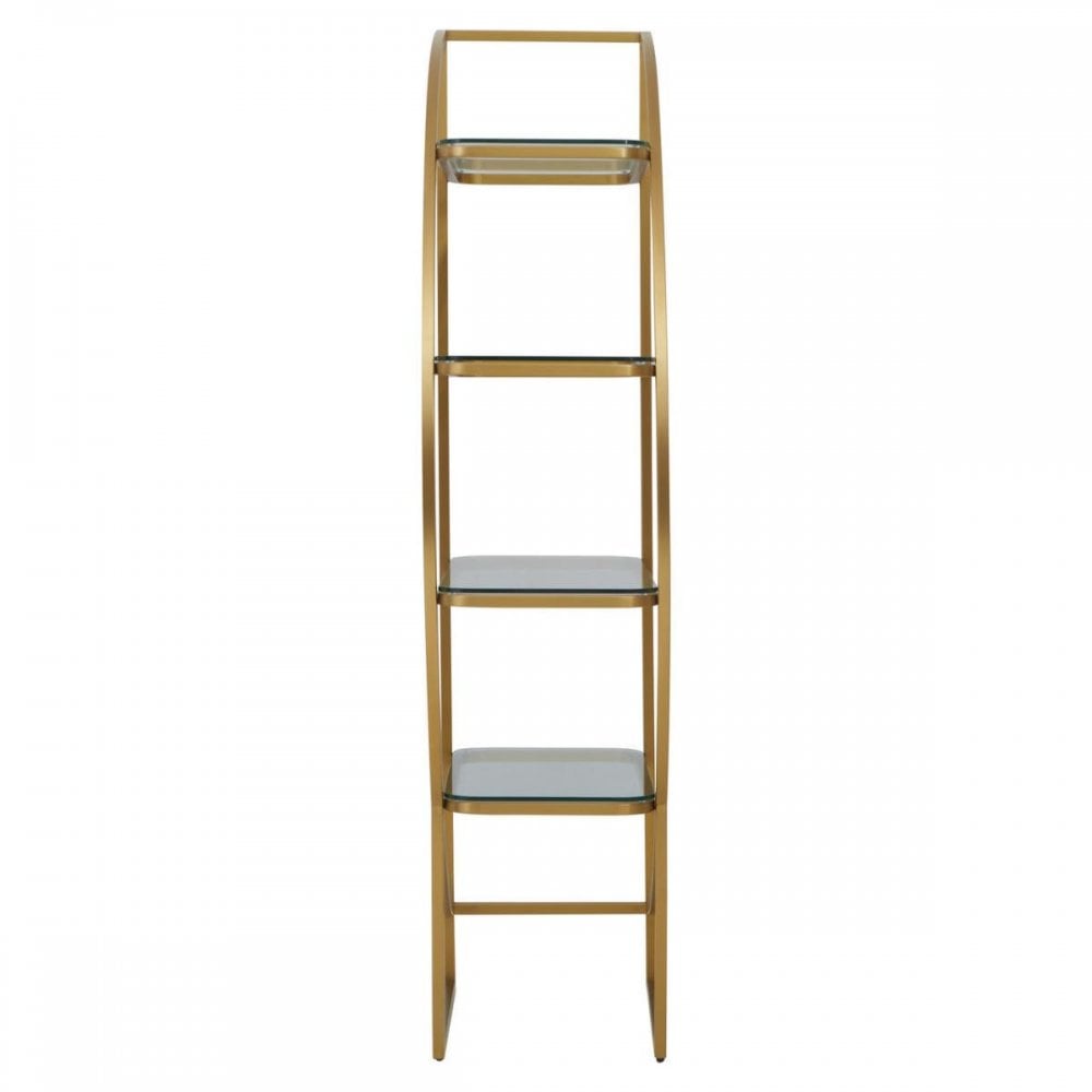 Vero Left Half Moon Shelf Unit