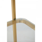 Vero Left Half Moon Shelf Unit