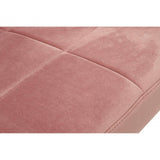 Vero Pink Velvet Cocktail Chair