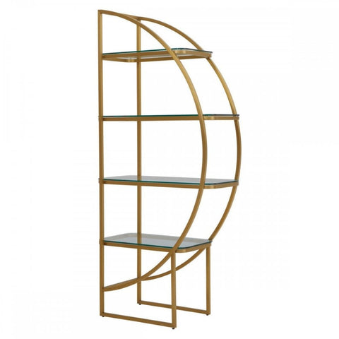 Vero Right Half Moon Shelf Unit