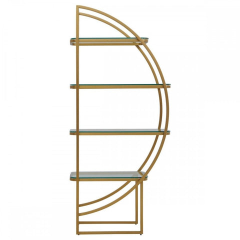 Vero Right Half Moon Shelf Unit