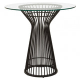 Vero Round Matte Black Dining Table