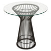 Vero Round Matte Black Dining Table