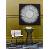 Vero Round Matte Black Dining Table
