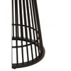 Vero Round Matte Black Dining Table