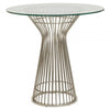 Vero Round Silver Dining Table