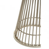 Vero Round Silver Dining Table