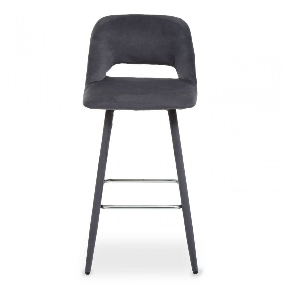 Ashton Velvet Bar Chair