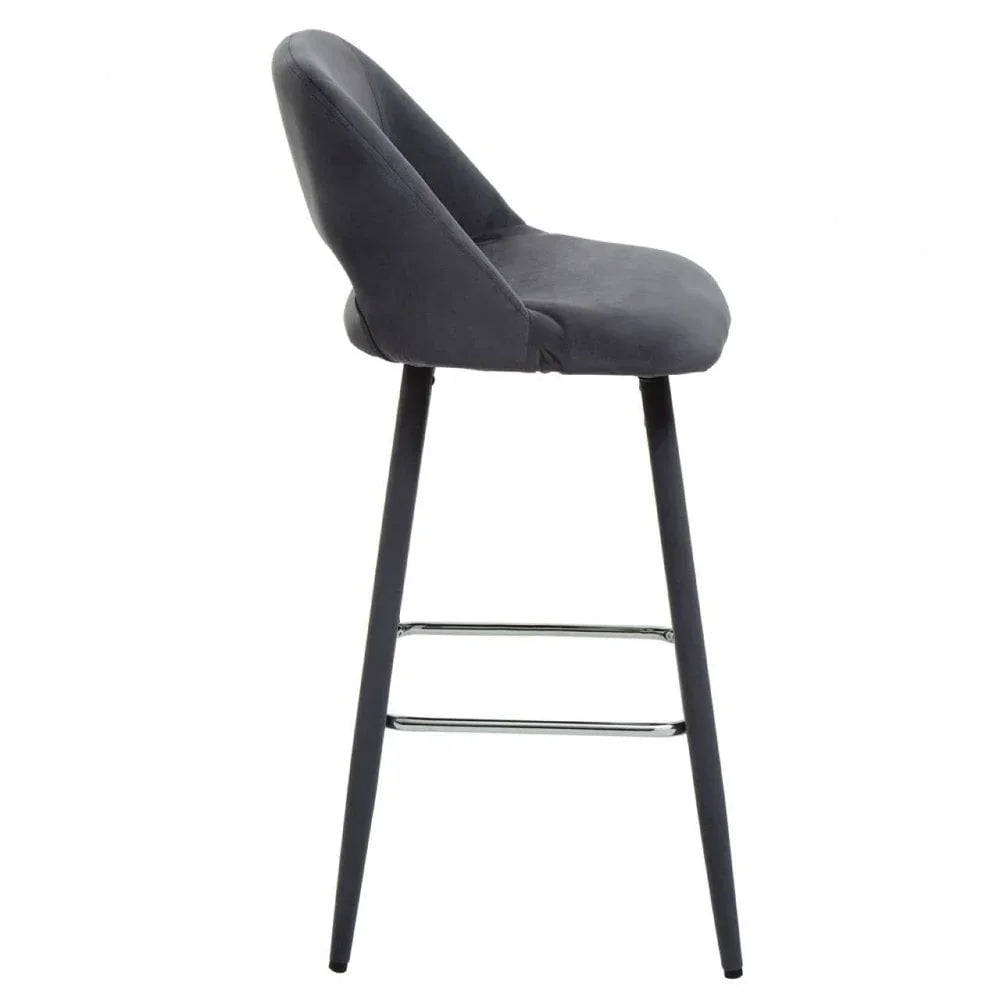 Ashton Velvet Bar Chair