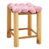Springdale Pink Pom Pom Stool