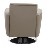 Kingsley Mink Leather Effect Chair