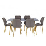 Eastwood Grey Rectangular Dining Set