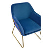 Franklin Velvet Armchair