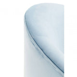 Charlotte Aqua Blue Velvet Armchair