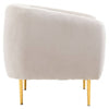 Charlotte Silver Grey Velvet Armchair