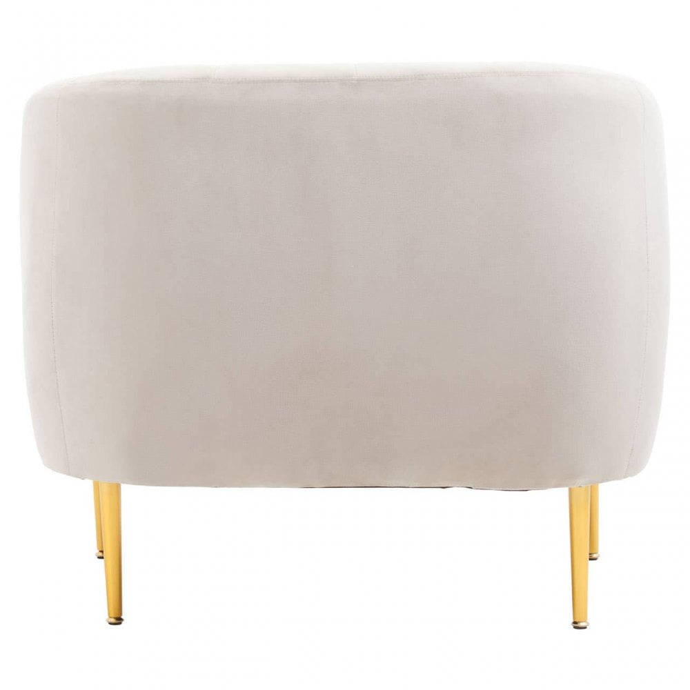 Charlotte Silver Grey Velvet Armchair