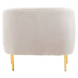 Charlotte Silver Grey Velvet Armchair