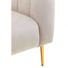 Charlotte Silver Grey Velvet Armchair